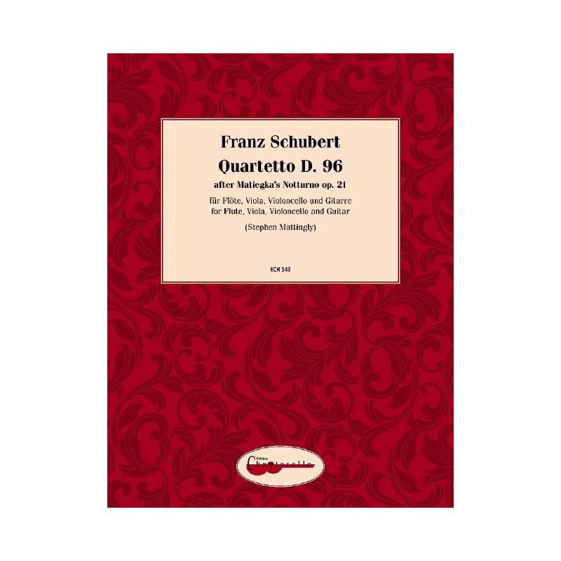 Schubert, Franz - Quartetto after Matiegka's Notturno op. 21 D 96