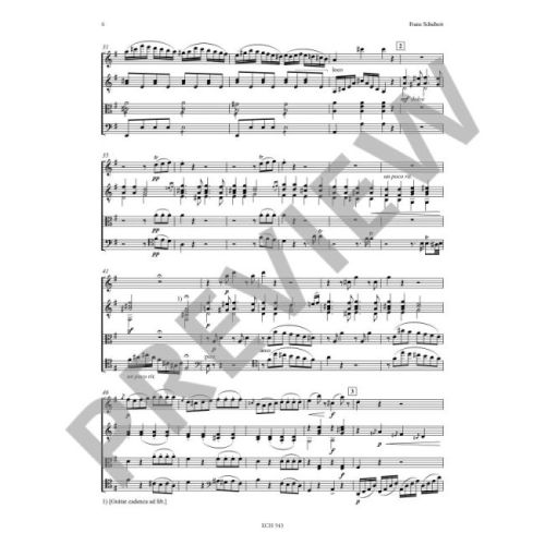 Schubert, Franz - Quartetto after Matiegka's Notturno op. 21 D 96