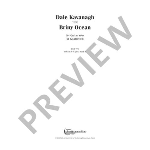 Kavanagh, Dale - Briny Ocean