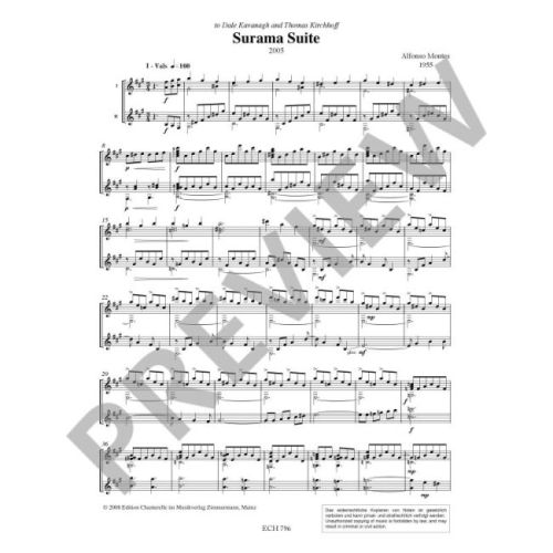 Montes, Alfonso - Surama Suite