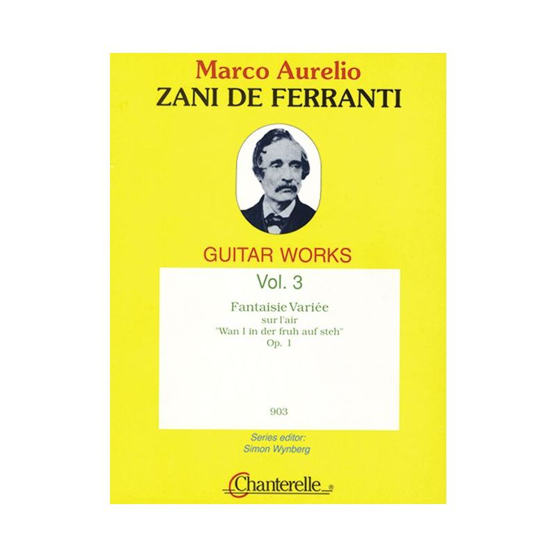 Zani de Ferranti, Marco Aurelio - Fantaisie Variée op. 1 Vol. 3