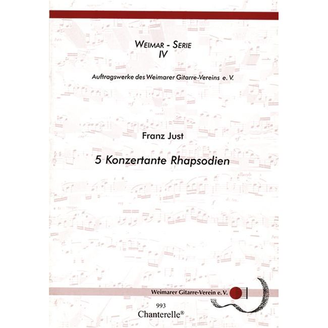 Just, Franz - Fünf Konzertante Rhapsodien IV