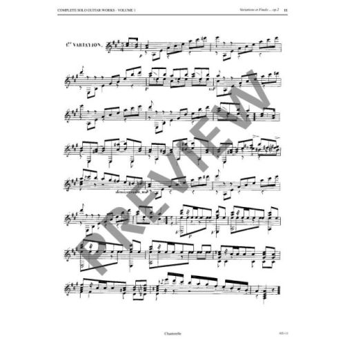Coste, Napoléon - Complete Works op. 2 - 38 Vol. 1