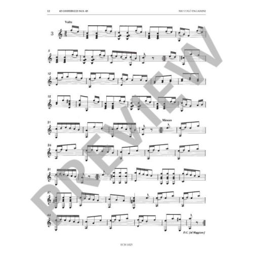 Paganini, Niccolò - The Complete Works for Solo Guitar