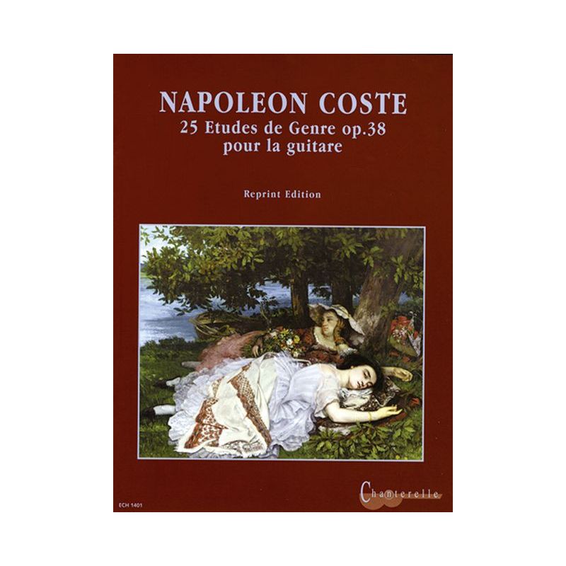 Coste, Napoléon - 25 Etudes de Genre op. 38