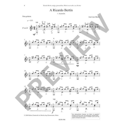 Merlin, José Luis - A Ricardo Bertin