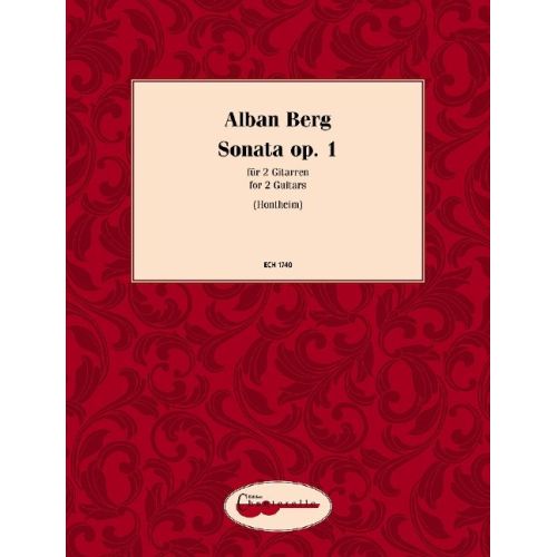 Berg, Alban - Sonata op. 1