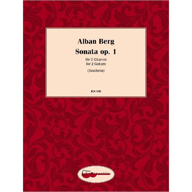 Berg, Alban - Sonata op. 1