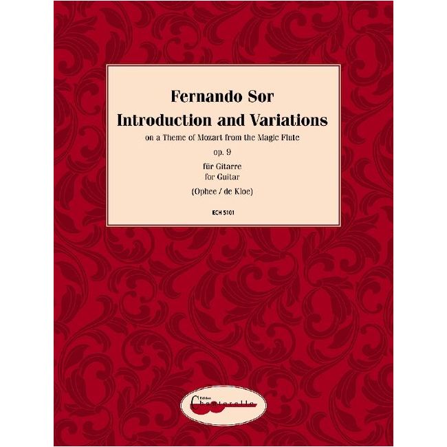 Sor, Fernando - Introduction et Variations op. 9