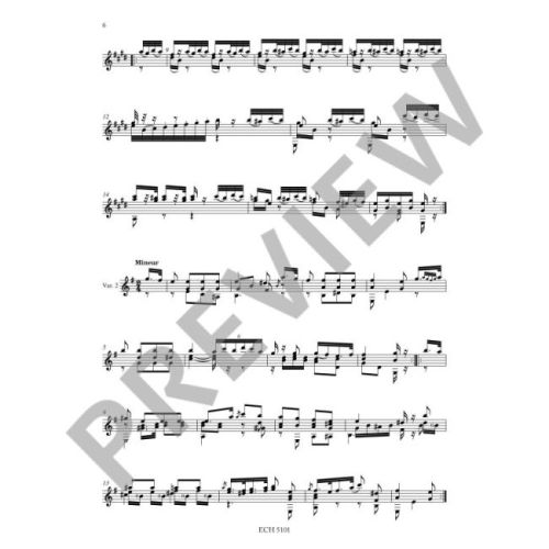 Sor, Fernando - Introduction et Variations op. 9