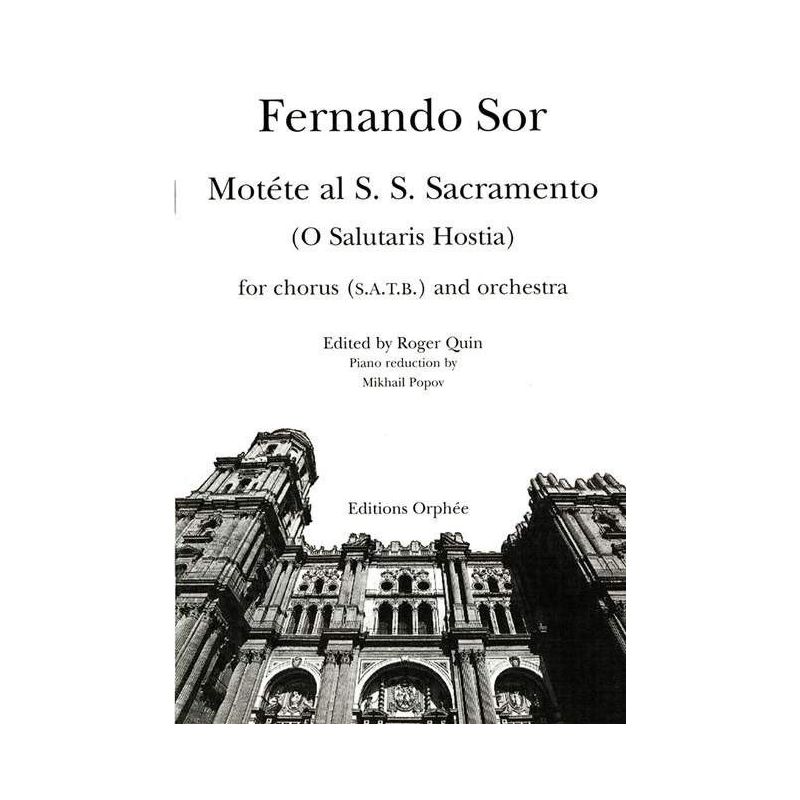 Sor, Fernando - Motete Al S.S. Sacramento