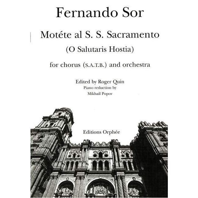 Sor, Fernando - Motete Al S.S. Sacramento