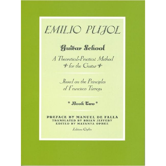 Pujol, Emilio - Guitar School Book 2