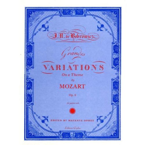 De Bobrowicz, Jan - Grandes...