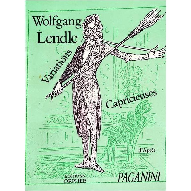 Lendle, Wolfgang - Variations Capricieuses D'Apres Paganini
