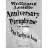 Lendle, Wolfgang - Anniversary Paraphrase