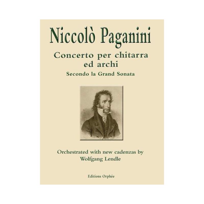 Paganini, Niccolò - Concerto Per Chitarra Ed Archi