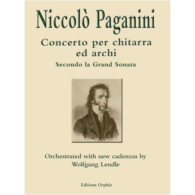 Paganini, Niccolò - Concerto Per Chitarra Ed Archi