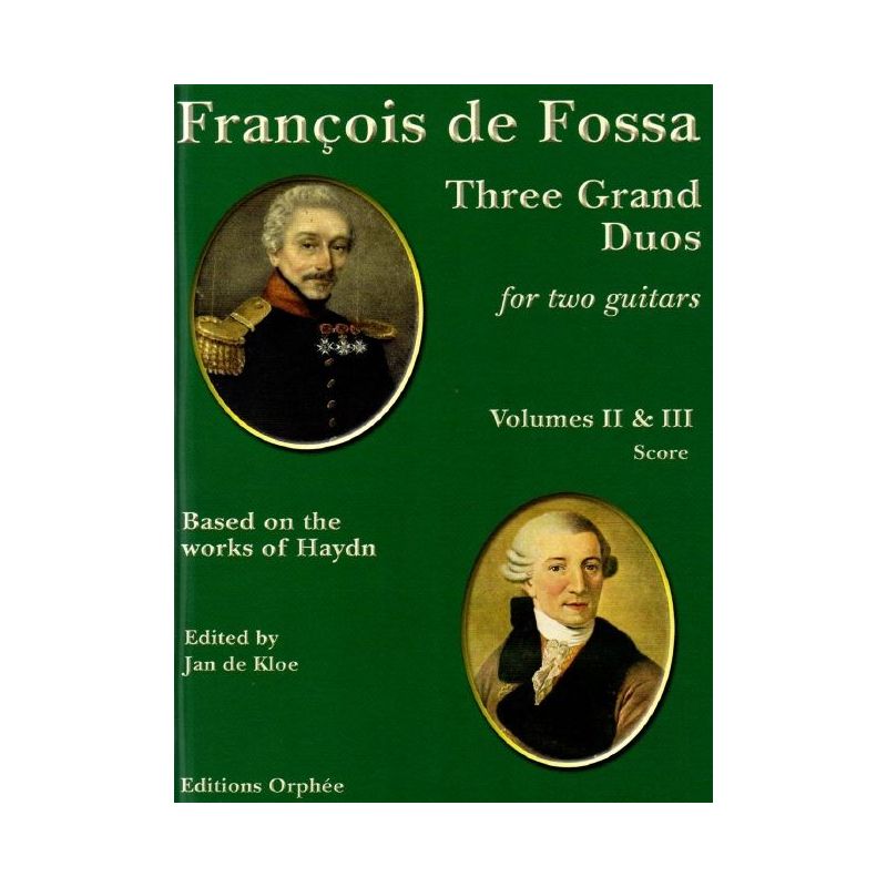 Haydn, Joseph - Three Grand Duos Volumes Ii & Iii