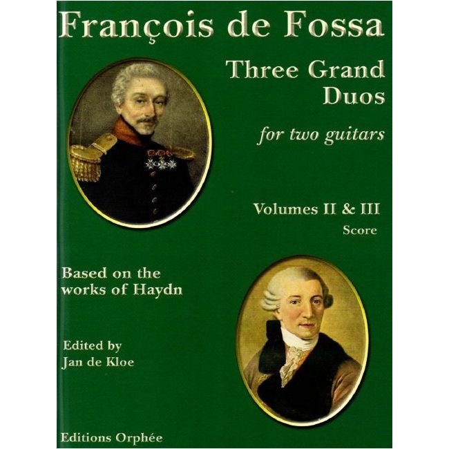 Haydn, Joseph - Three Grand Duos Volumes Ii & Iii