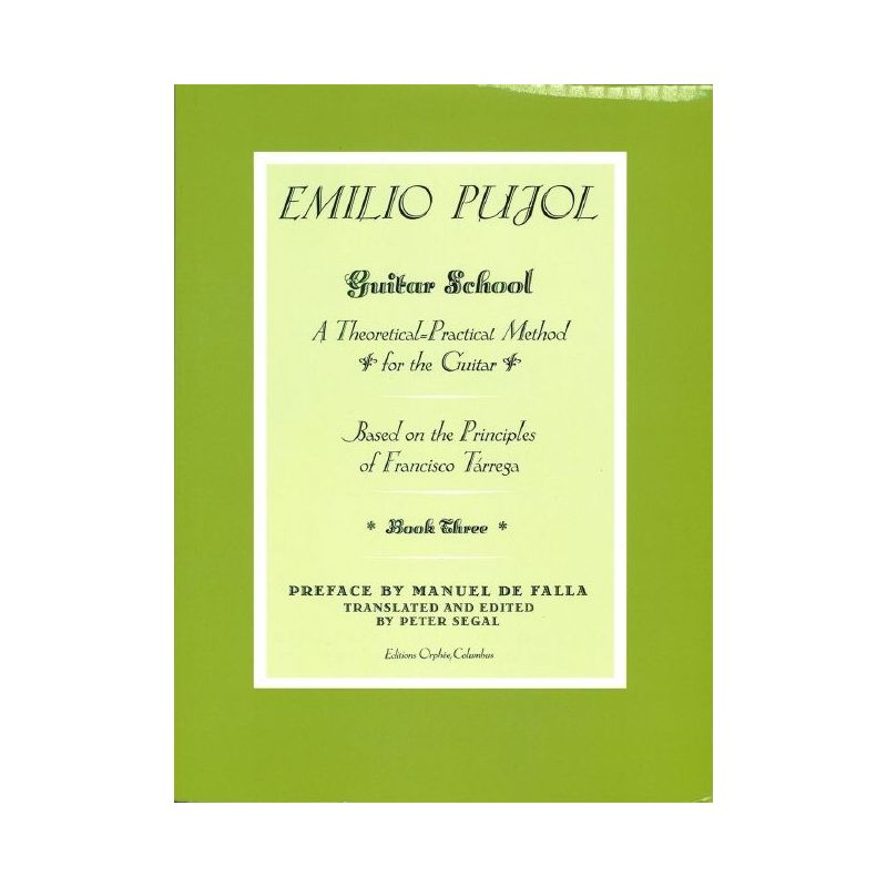 Pujol, Emilio - Guitar School Vol.3