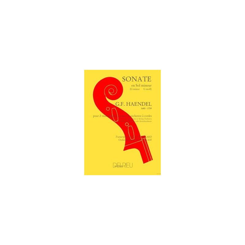 Handel, George Frideric - Sonate en Sol min.