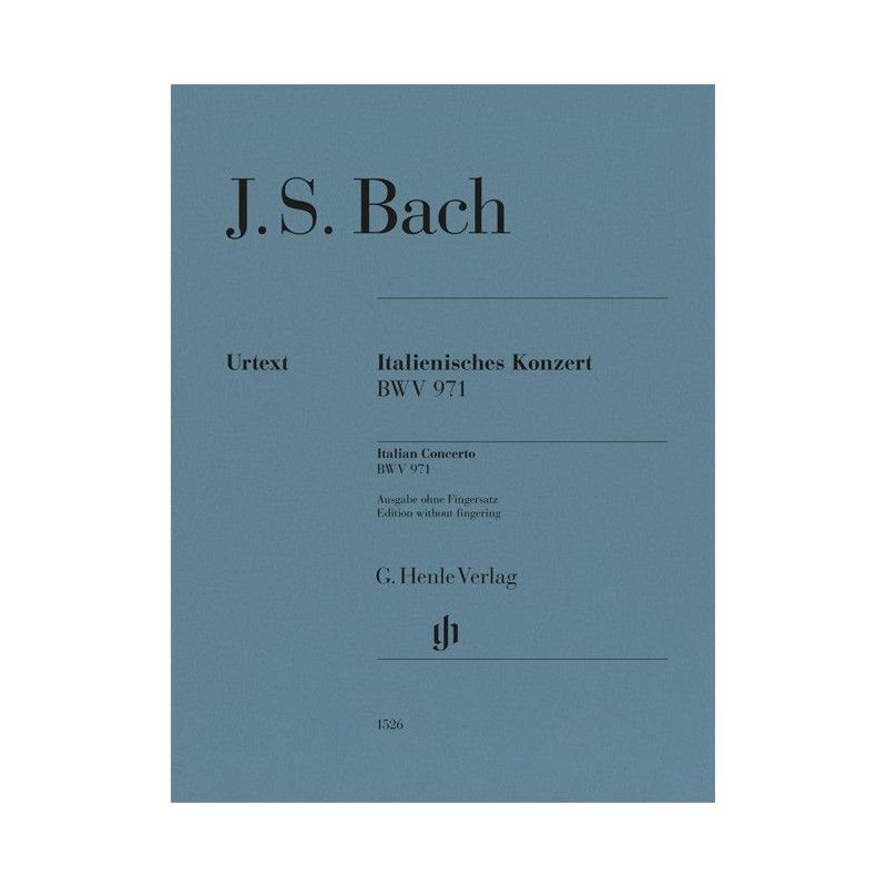 Bach, Johann Sebastian - Italian Concerto BWV 971