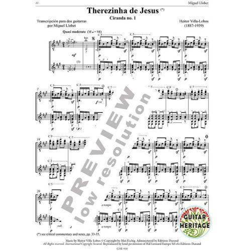 Works for Guitar Duo Vol. 10