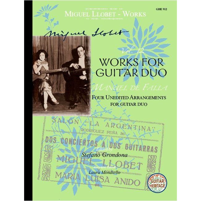 Falla, Manuel de - Works for Guitar Duo Vol. 12