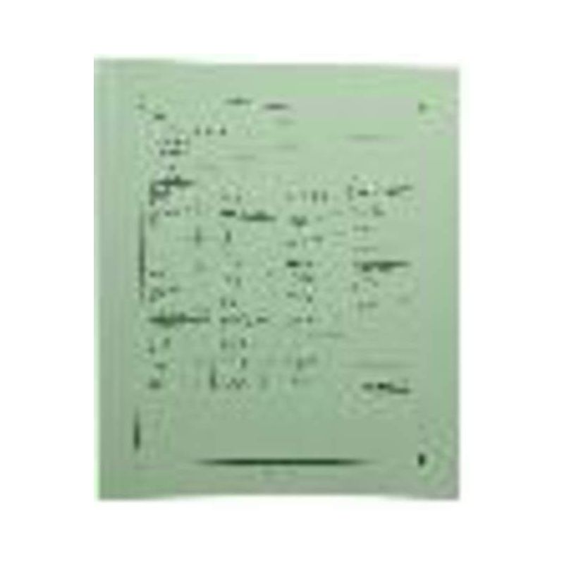 Light board folder green