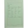 Light board folder green