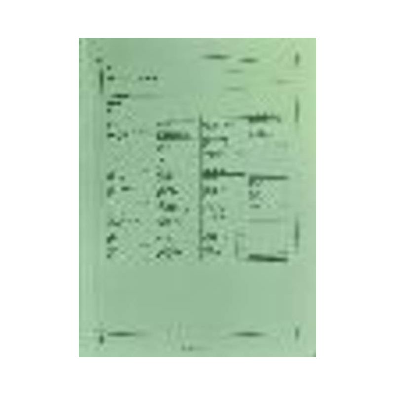 Light board folder green