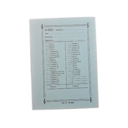Light board folder blue