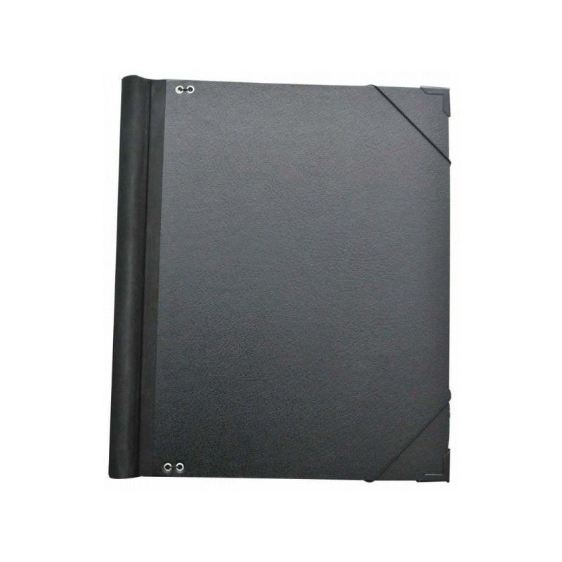 Choral Folder black clip-bound