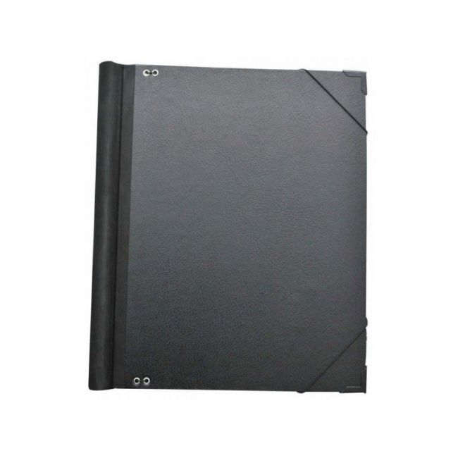 Choral Folder black clip-bound