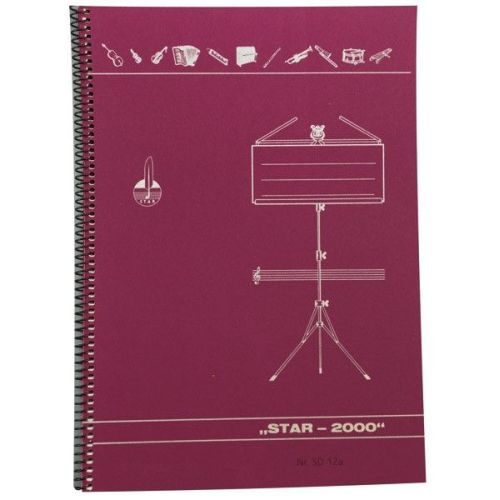 Music manuscript book 12...