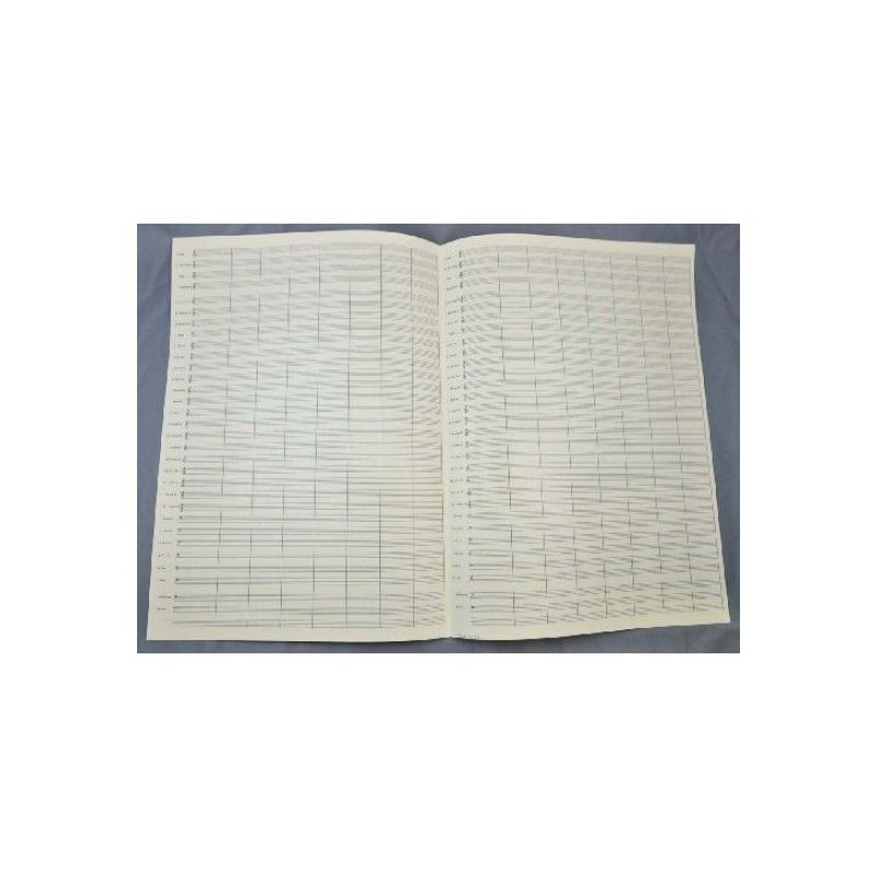 Music manuscript paper 30 staves