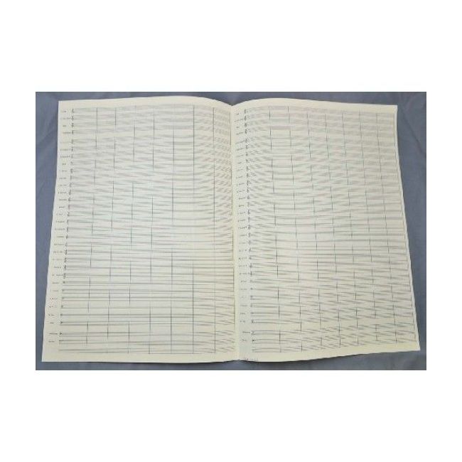 Music manuscript paper 30 staves
