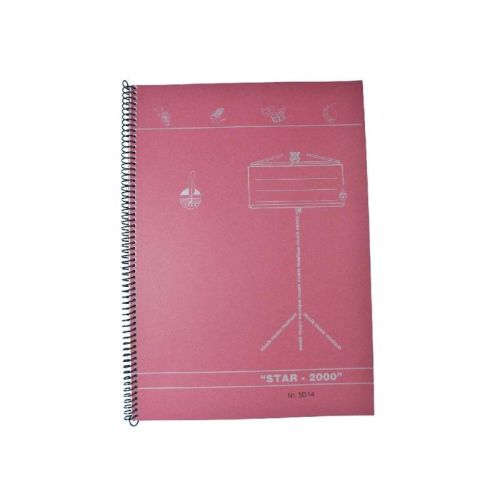 Music manuscript book...