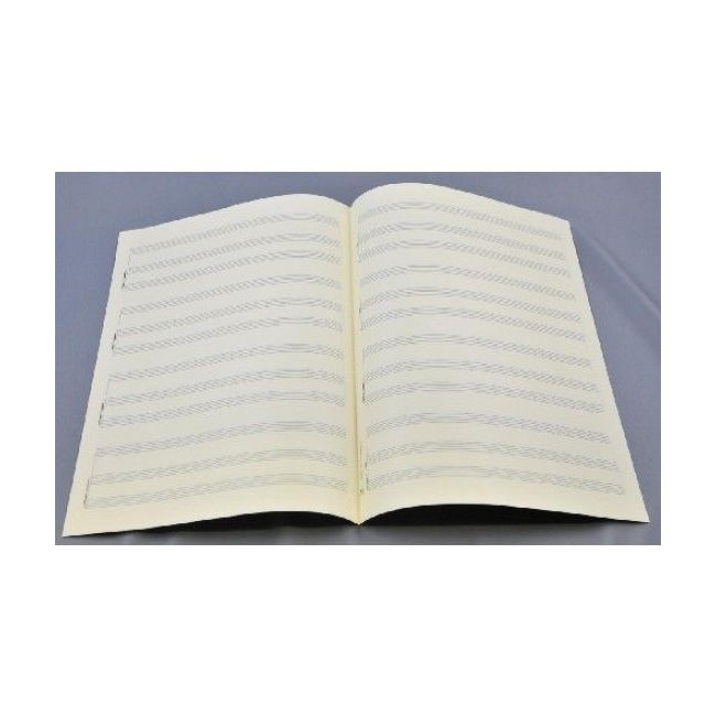 Music manuscript paper 4x3 staves