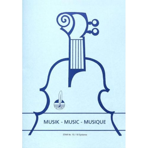 Music manuscript book 10...