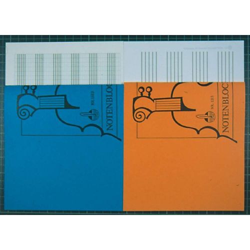 Manuscript paper pad landscape