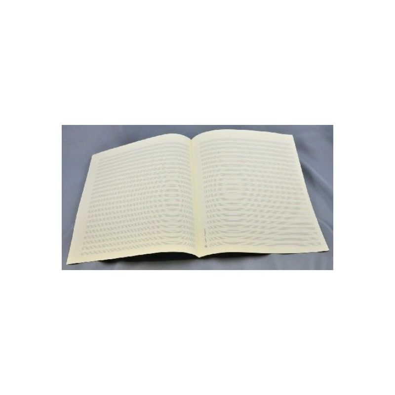Music manuscript paper 22 staves