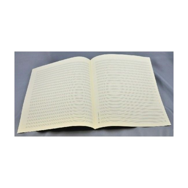 Music manuscript paper 22 staves