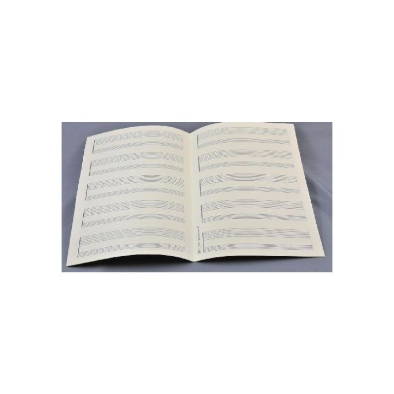 Music manuscript paper - Tablature-Paper 5x2 staves