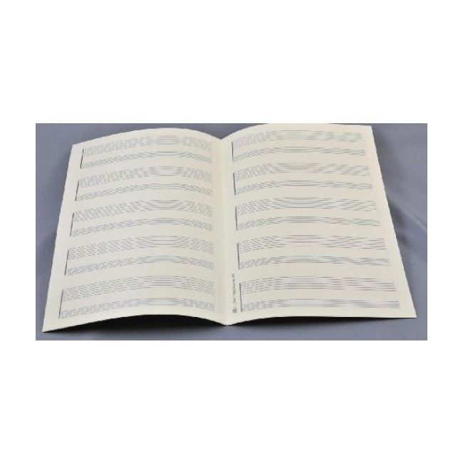 Music manuscript paper - Tablature-Paper 5x2 staves