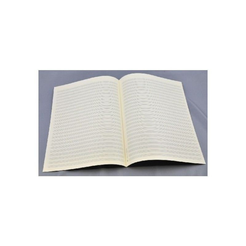 Music manuscript paper 24 staves