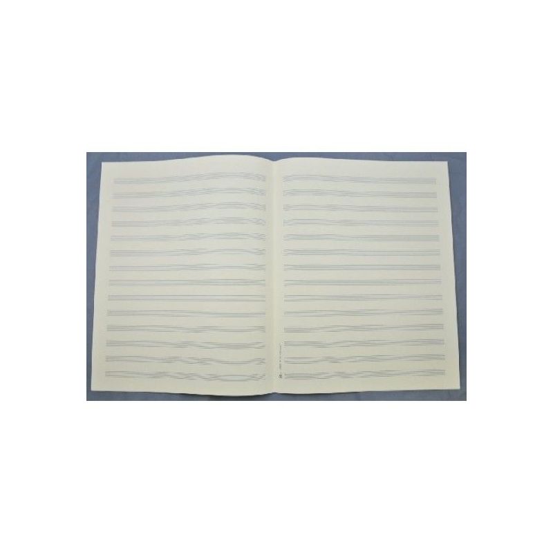 Music manuscript paper 14 staves