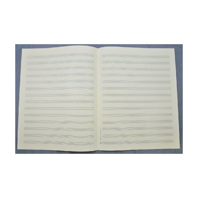 Music manuscript paper 14 staves