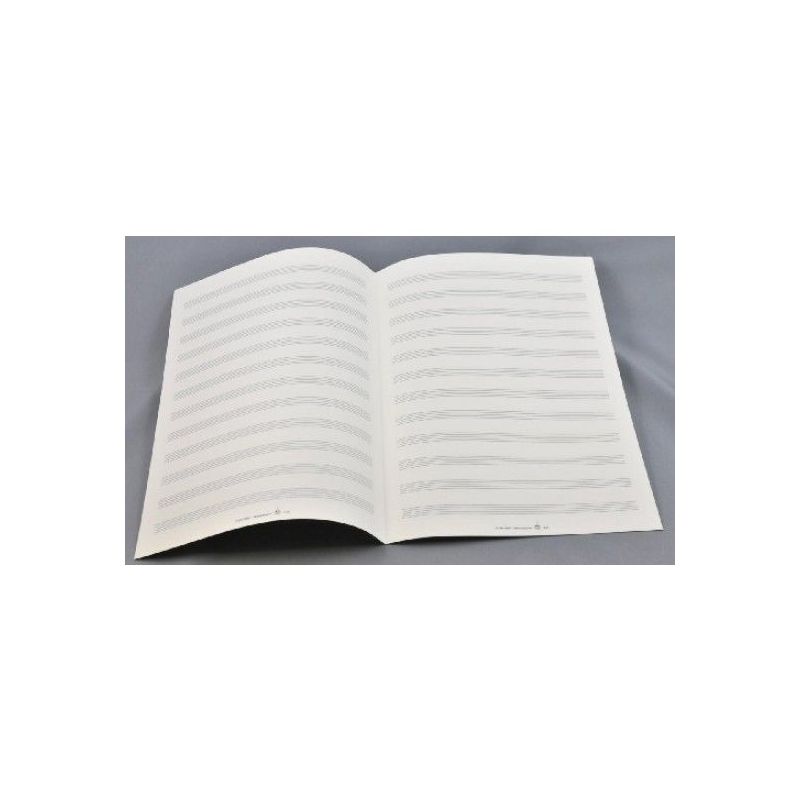Music manuscript paper - Star 2000 12 staves